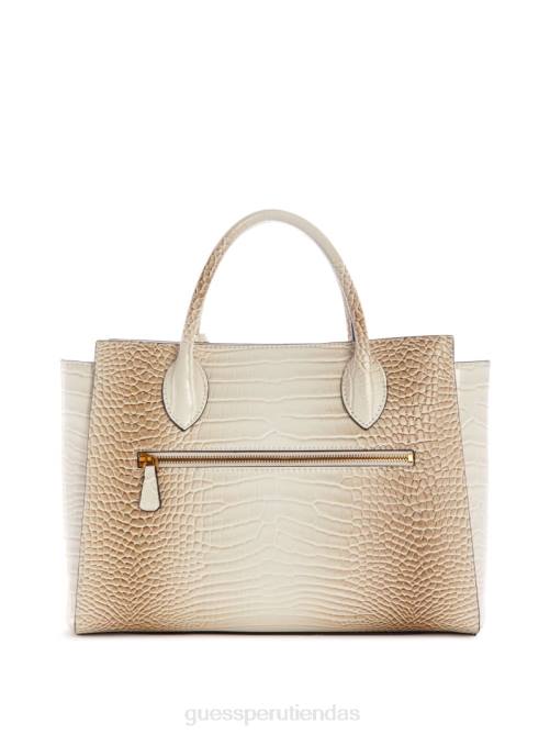 GUESS bolso de alta sociedad enisa mujer 0P8X2871 blanco bolsas