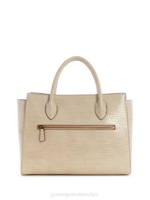 GUESS bolso de alta sociedad enisa mujer 0P8X3280 marrón/marrón egipcio bolsas