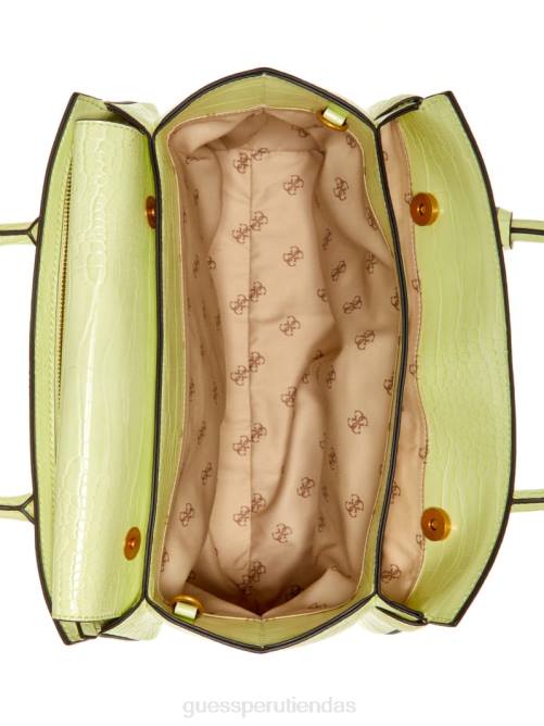 GUESS bolso de alta sociedad enisa mujer 0P8X3306 luz de oro bolsas