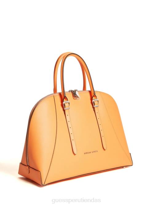 GUESS bolso de mano domo de lujo para dama mujer 0P8X3282 naranja bolsas