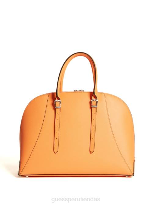 GUESS bolso de mano domo de lujo para dama mujer 0P8X3282 naranja bolsas