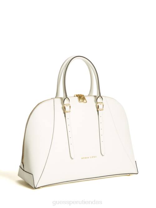 GUESS bolso de mano domo de lujo para dama mujer 0P8X3289 blanco multicolor bolsas
