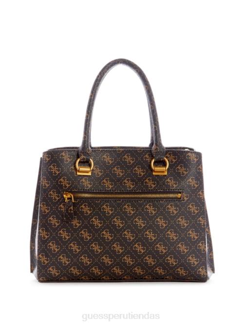 GUESS bolso de novia alexie mujer 0P8X3206 marrón múltiple bolsas