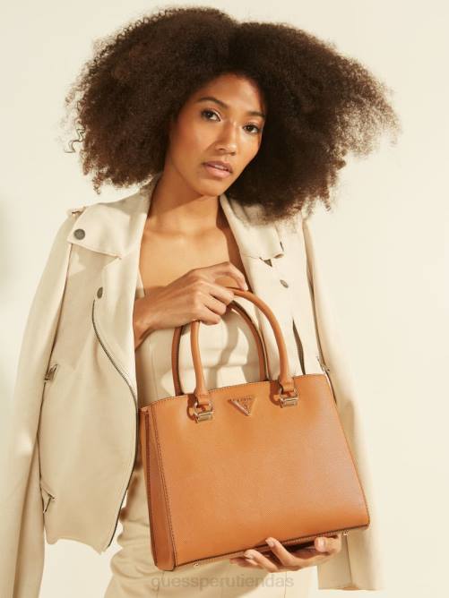 GUESS bolso de novia alexie mujer 0P8X3264 coñac ligero bolsas