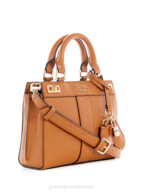 GUESS bolso mini katey mujer 0P8X2816 coñac bolsas