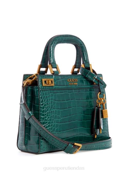 GUESS bolso mini katey mujer 0P8X3288 marrón fuerte bolsas