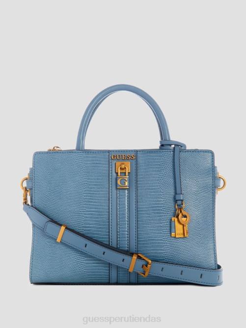 GUESS bolso satchel elite society texturizado ginevra mujer 0P8X2879 pizarra bolsas