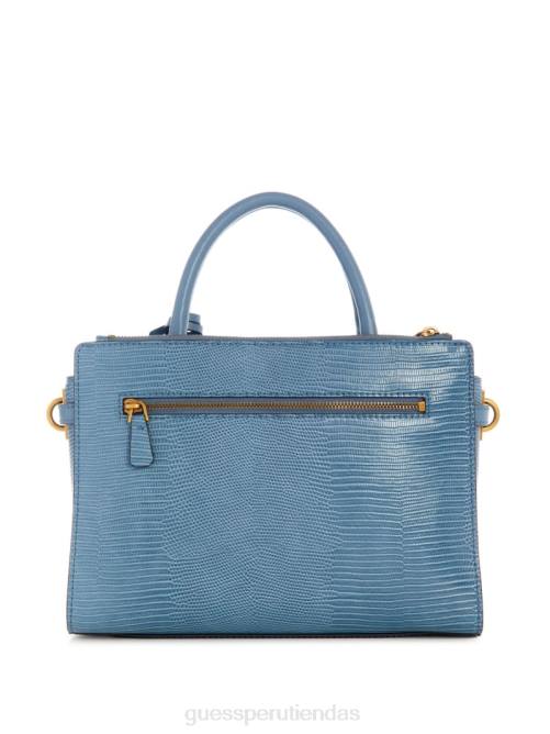 GUESS bolso satchel elite society texturizado ginevra mujer 0P8X2879 pizarra bolsas