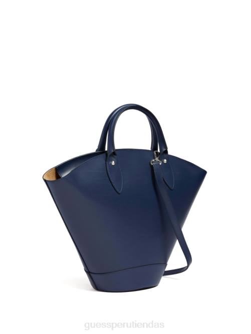GUESS bolso satchel mediano jary de cuero mujer 0P8X3299 Armada bolsas