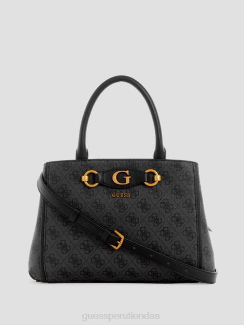 GUESS bolso satchel pequeño para novia izzy quattro g mujer 0P8X2791 lavado de nubes bolsas