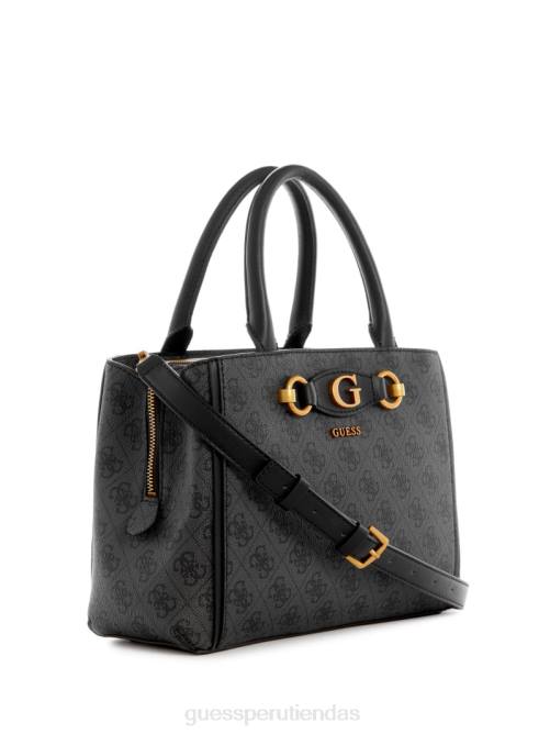 GUESS bolso satchel pequeño para novia izzy quattro g mujer 0P8X2791 lavado de nubes bolsas