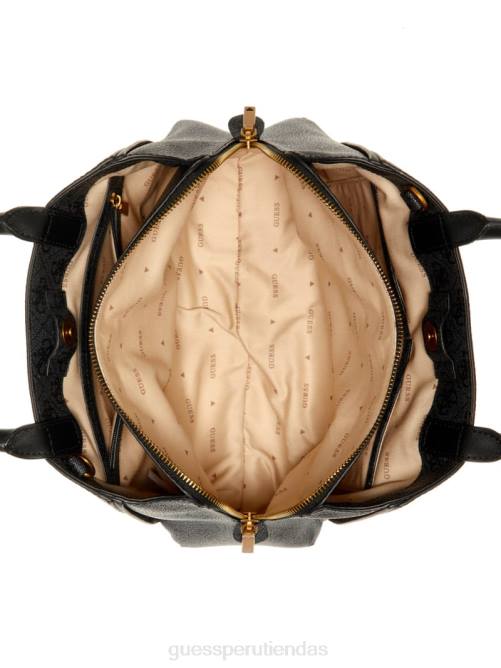GUESS bolso satchel pequeño para novia izzy quattro g mujer 0P8X2791 lavado de nubes bolsas