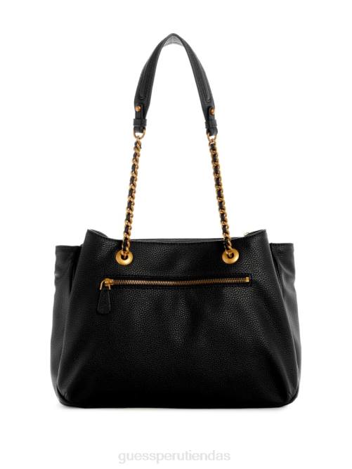 GUESS cartera de hombro becci novia mujer 0P8X3020 estampado floral negro bolsas
