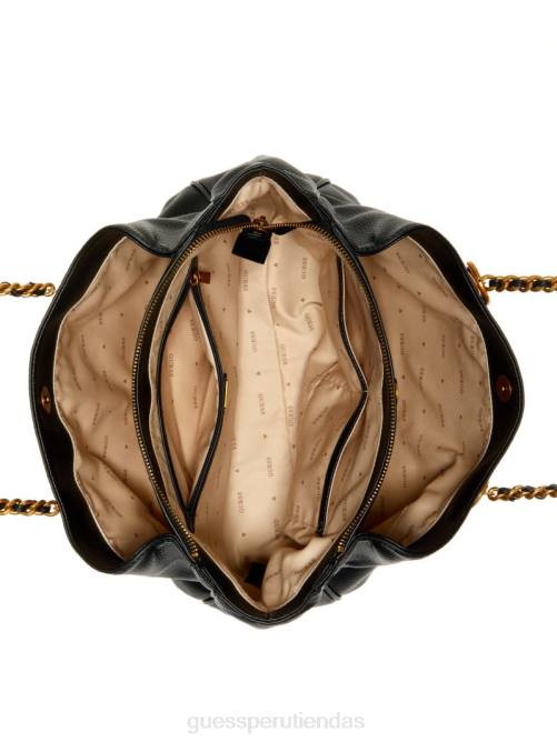 GUESS cartera de hombro becci novia mujer 0P8X3020 estampado floral negro bolsas