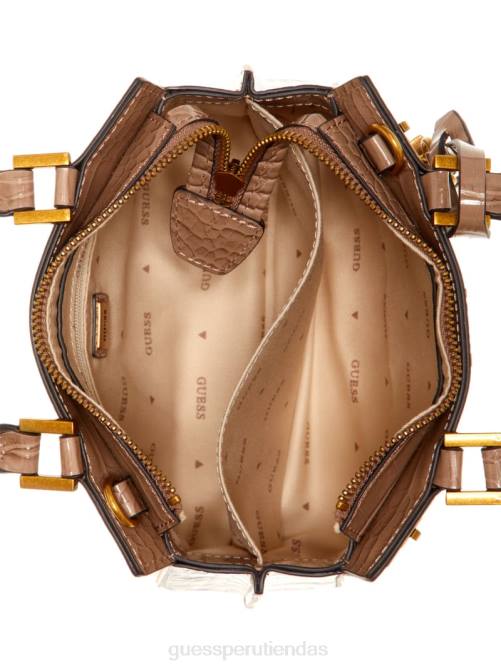 GUESS cartera katie mini de cocodrilo mujer 0P8X3285 lirio verde bolsas