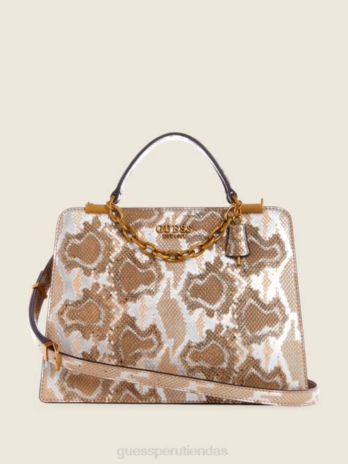 GUESS cartera kristle python novia mujer 0P8X3303 resplandor solar bolsas