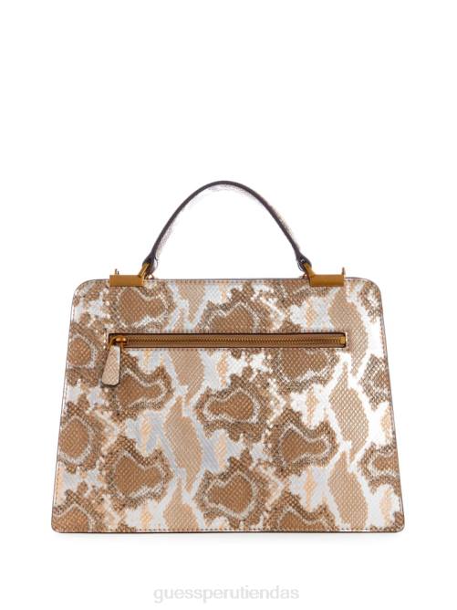 GUESS cartera kristle python novia mujer 0P8X3303 resplandor solar bolsas