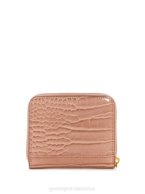GUESS cartera laurel pequeña con cremallera alrededor mujer 0P8X3155 camuflaje bolsas