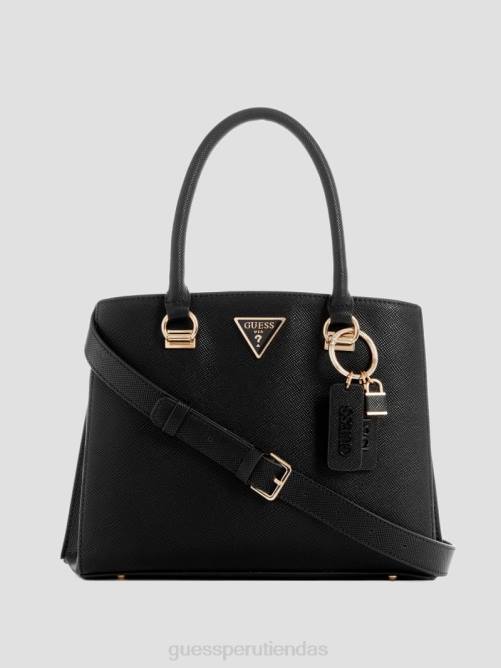 GUESS cartera novia noelle mujer 0P8X2823 estampado floral negro bolsas