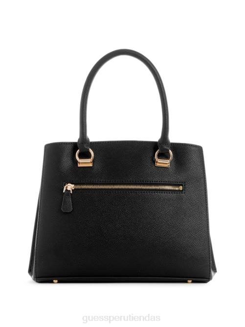 GUESS cartera novia noelle mujer 0P8X2823 estampado floral negro bolsas