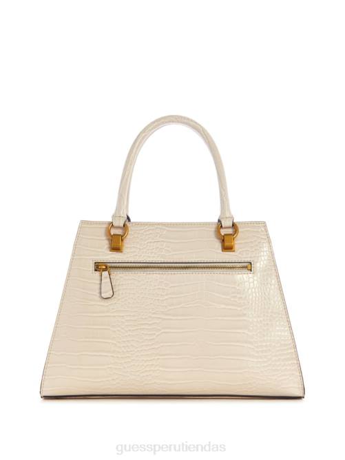 GUESS cartera novia stephi croc mujer 0P8X3304 blanco bolsas