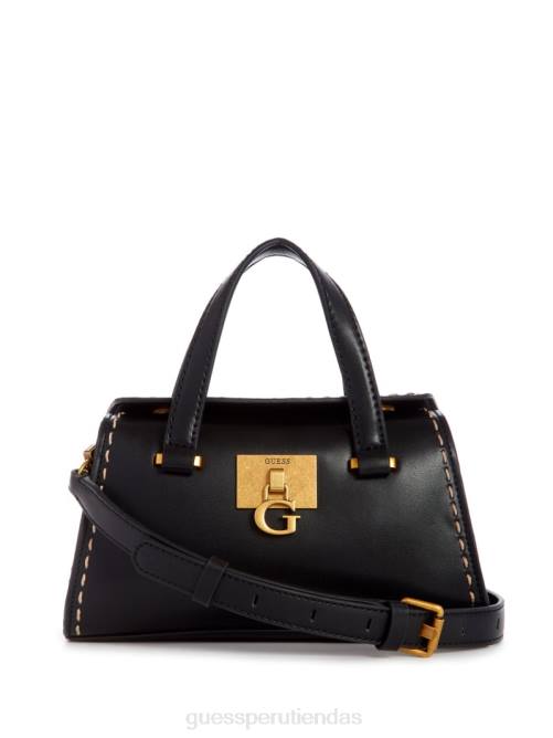 GUESS mini cartera stephi mujer 0P8X3290 negro bolsas