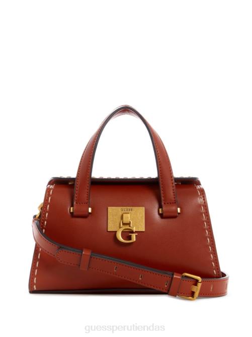 GUESS mini cartera stephi mujer 0P8X3302 whisky bolsas