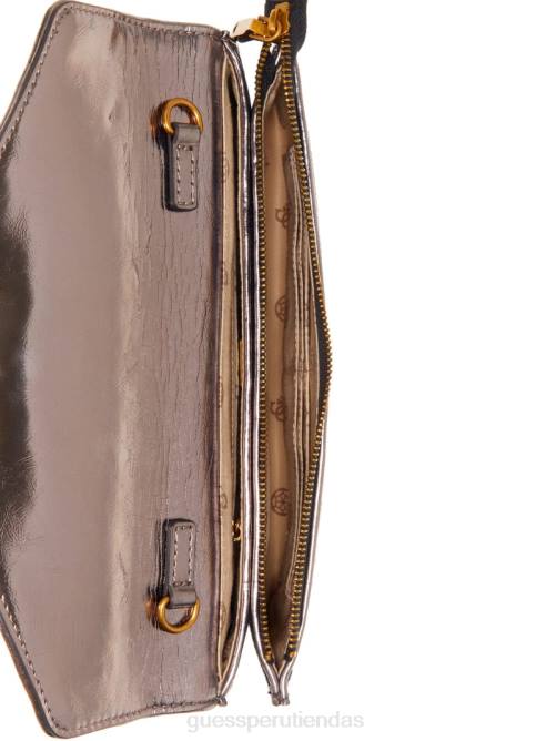 GUESS bolso de mano con lentejuelas virtuales mujer 0P8X2831 estaño bolsas
