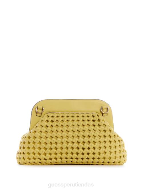GUESS bolso de mano con marco sicilia mujer 0P8X3319 luz de oro bolsas