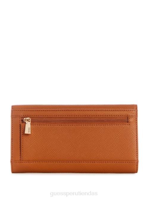 GUESS bolso de mano múltiple de laurel mujer 0P8X3140 coñac ligero bolsas