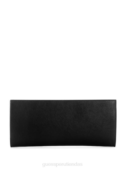 GUESS embrague central mujer 0P8X3059 estampado floral negro bolsas