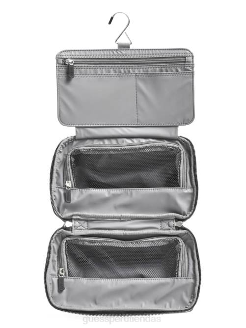 GUESS bolsa de viaje certificada mujer 0P8X3201 estampado floral negro bolsas