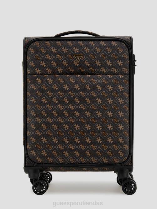 GUESS bolsa de viaje con ruedas de cabina vezzola mujer 0P8X3172 brocado azul bolsas