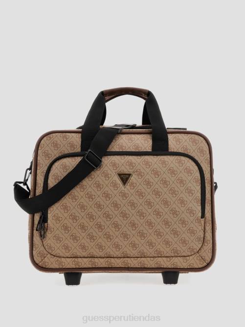 GUESS bolsa de viaje con ruedas piloto vezzola mujer 0P8X3170 bambú bolsas