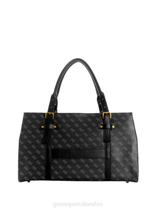 GUESS bolsa de viaje jesco Weekender mujer 0P8X3181 carbón multi bolsas