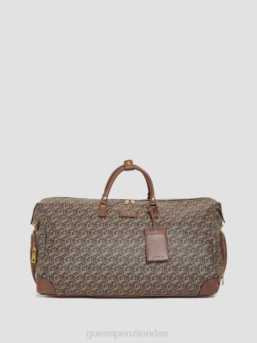 GUESS ederlo fin de semana mujer 0P8X3185 estampado floral negro bolsas