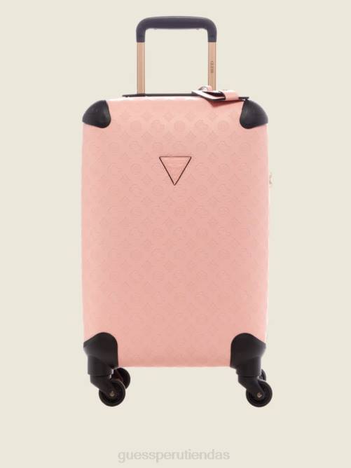 GUESS maleta de 4 ruedas más salvaje mujer 0P8X3237 Rosa brillante bolsas