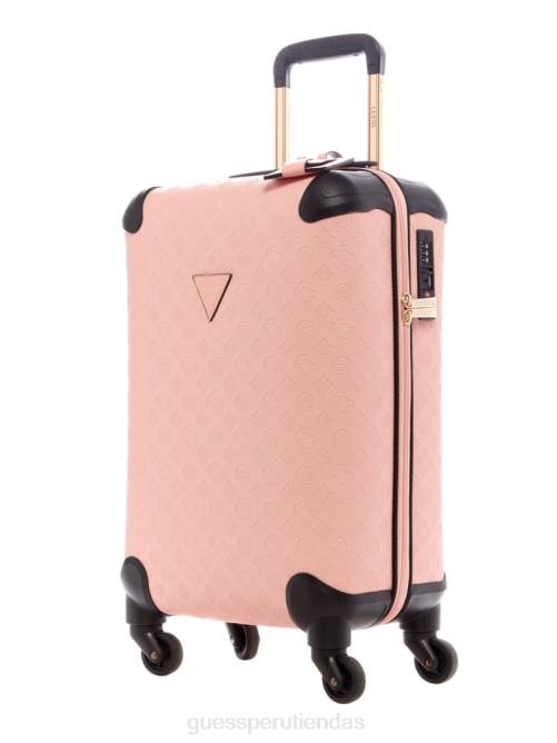GUESS maleta de 4 ruedas más salvaje mujer 0P8X3237 Rosa brillante bolsas