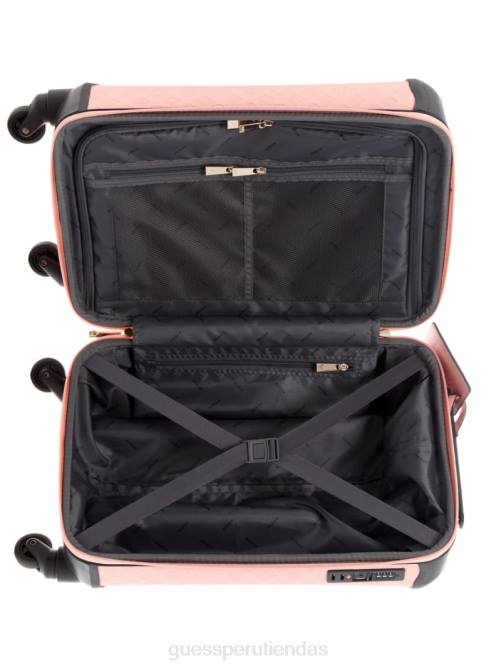 GUESS maleta de 4 ruedas más salvaje mujer 0P8X3237 Rosa brillante bolsas
