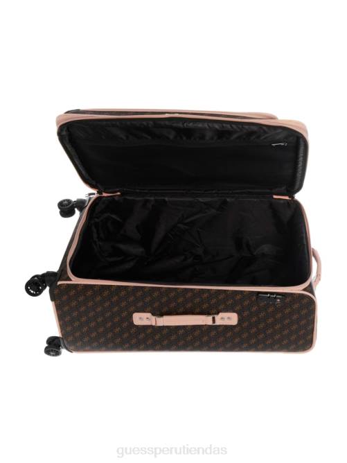 GUESS maleta giratoria olson mujer 0P8X3229 marrón bolsas