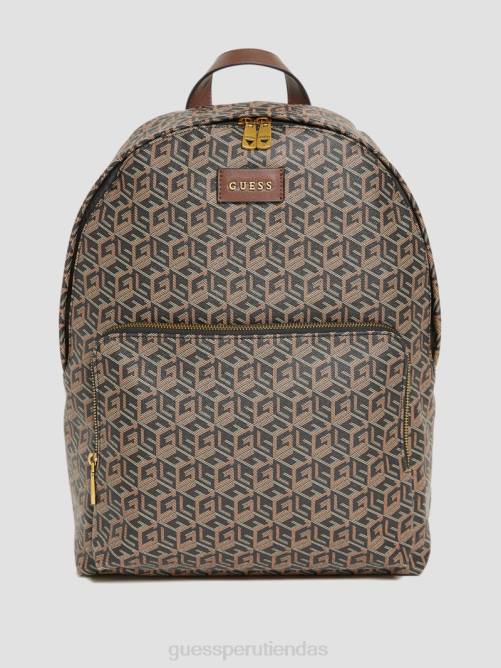 GUESS mochila ederlo mujer 0P8X3182 estampado floral negro bolsas