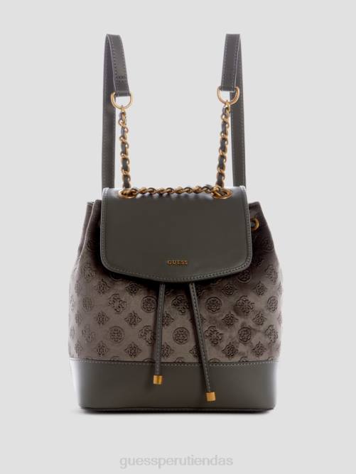 GUESS mochila inia mujer 0P8X3213 gris bolsas
