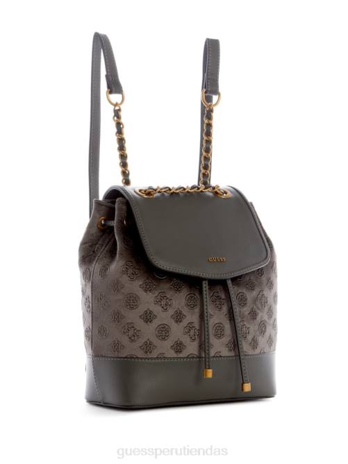GUESS mochila inia mujer 0P8X3213 gris bolsas
