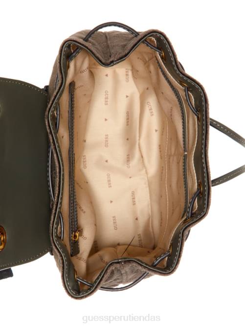 GUESS mochila inia mujer 0P8X3213 gris bolsas