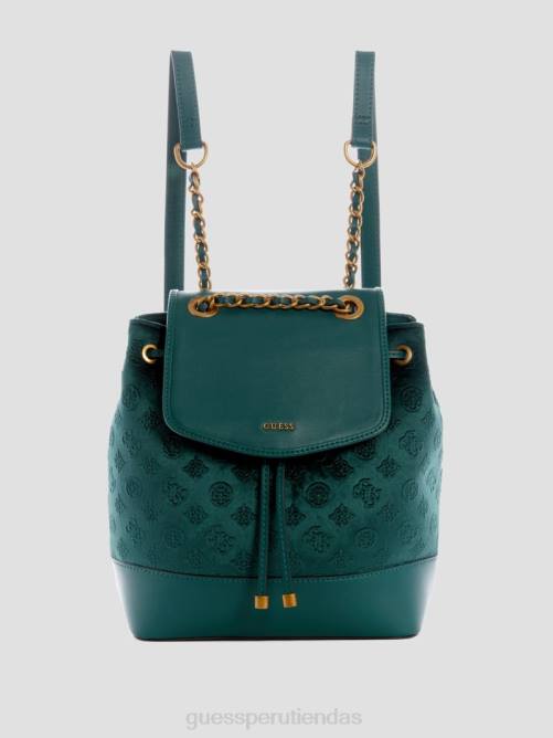 GUESS mochila inia mujer 0P8X3227 verde bolsas