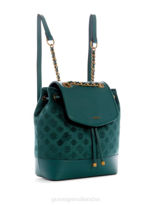 GUESS mochila inia mujer 0P8X3227 verde bolsas