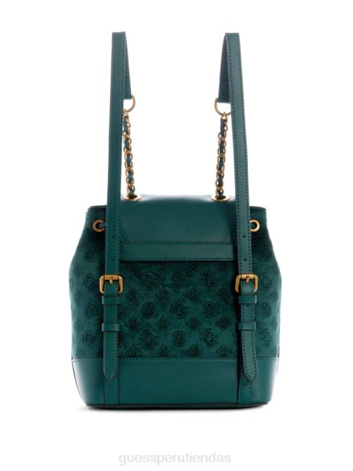 GUESS mochila inia mujer 0P8X3227 verde bolsas