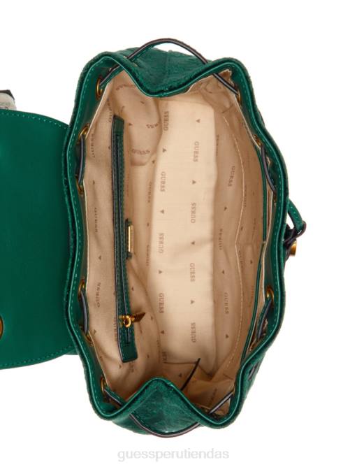 GUESS mochila inia mujer 0P8X3227 verde bolsas