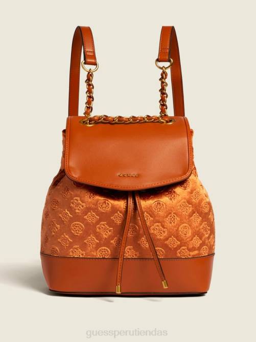 GUESS mochila kimi de terciopelo mujer 0P8X3217 Rusia bolsas