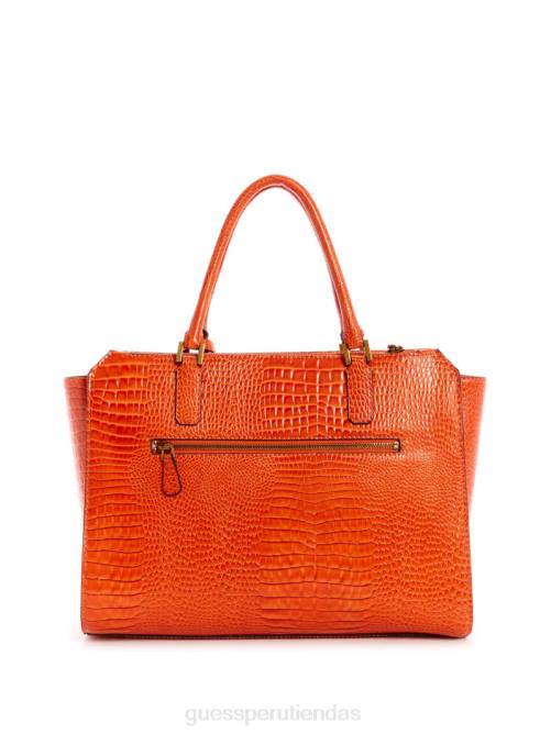 GUESS bolso raffie mujer 0P8X3320 naranja bolsas